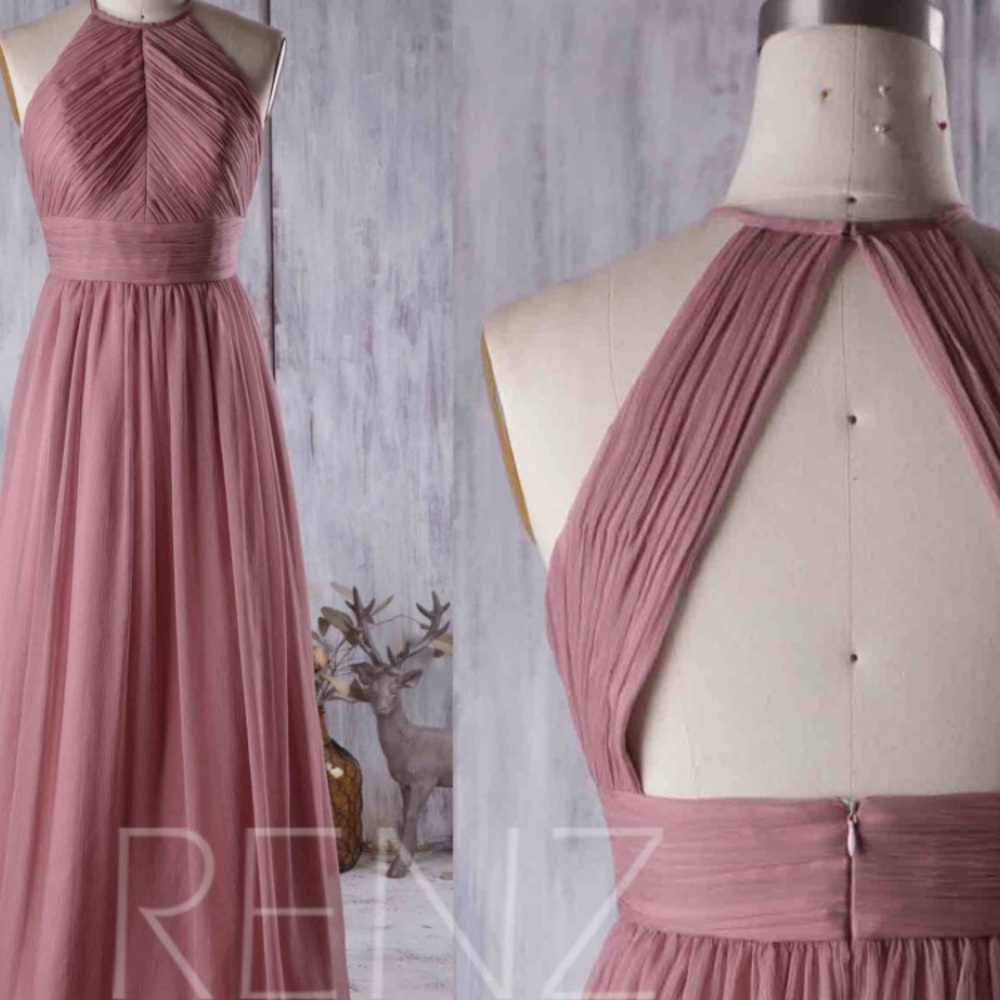 Dusty Rose Bridesmaids Dress!